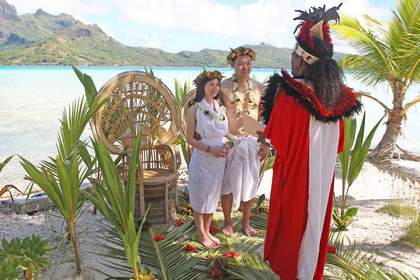 bora bora mariage polynesien ceremonie photographie