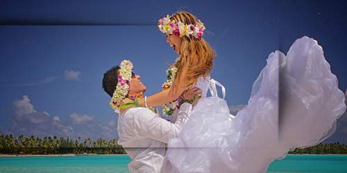 photographie mariage officielle Bora Bora
